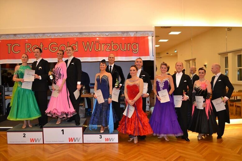 Mainfranken tanzt Tanz Club RotGold Würzburg